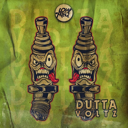 Voltz album by Dutta & Decoder - Drum and Bass Cover Art