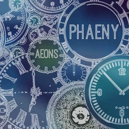 Aeons album by Phaeny - Drum and Bass Cover Art