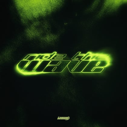 Ride The Wave album by Tsuki - Drum and Bass Cover Art