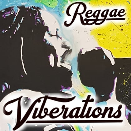 Reggae Vibrations album by General Levy - Drum and Bass Cover Art