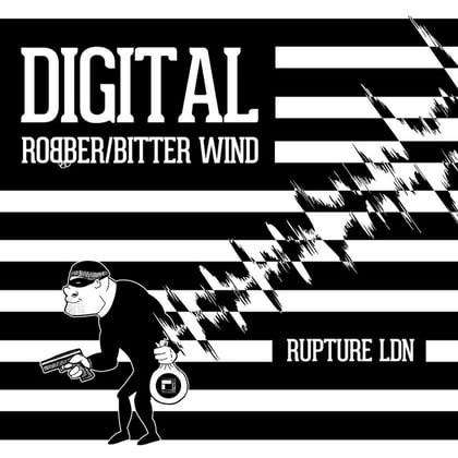 Robber / Bitter Wind album by John B & Digital - Drum and Bass Cover Art