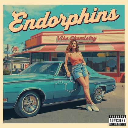 Endorphins album by Vibe Chemistry - Drum and Bass Cover Art