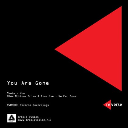 You Are Gone album by Smote - Drum and Bass Cover Art