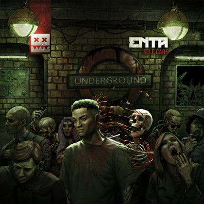 Self Care EP album by enta - Drum and Bass Cover Art