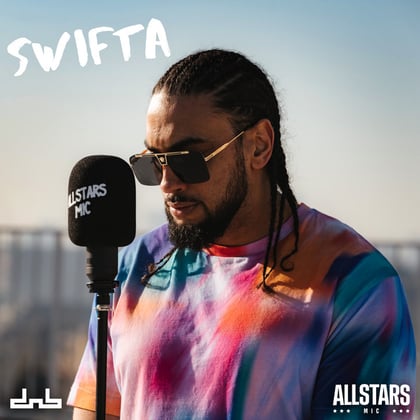 Allstars Mic (feat. DnB Allstars) album by Swifta - Drum and Bass Cover Art