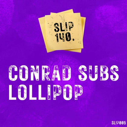 Lollipop album by Conrad Subs - Drum and Bass Cover Art