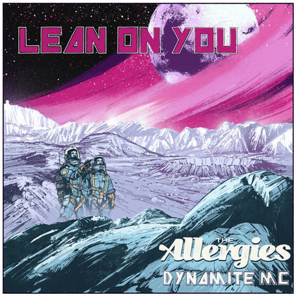 Lean on You album by Dynamite MC - Drum and Bass Cover Art