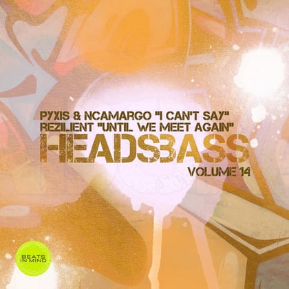 HEADSBASS VOLUME 14 - PART TWO album by pyxis, nCamargo & Rezilient - Drum and Bass Cover Art