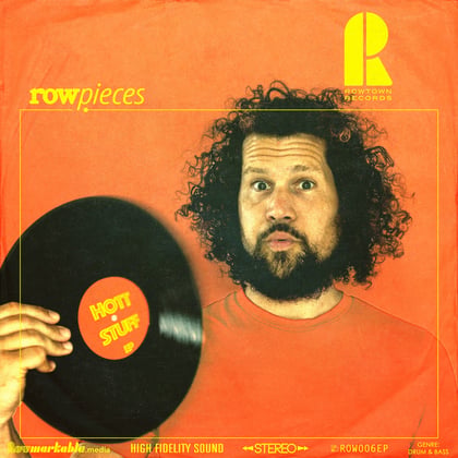 Hott Stuff EP album by Rowpieces - Drum and Bass Cover Art