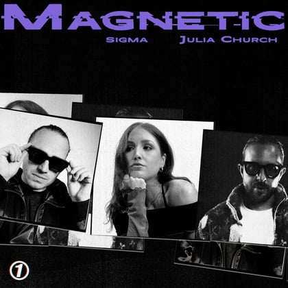 MAGNETIC album by Sigma - Drum and Bass Cover Art