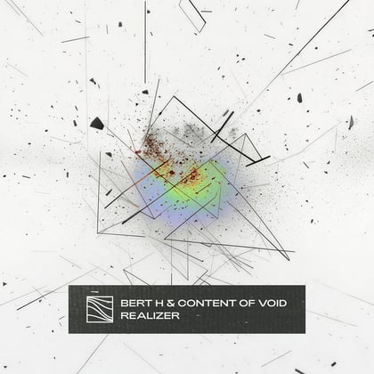 Realizer album by Bert H & Content of Void - Drum and Bass Cover Art