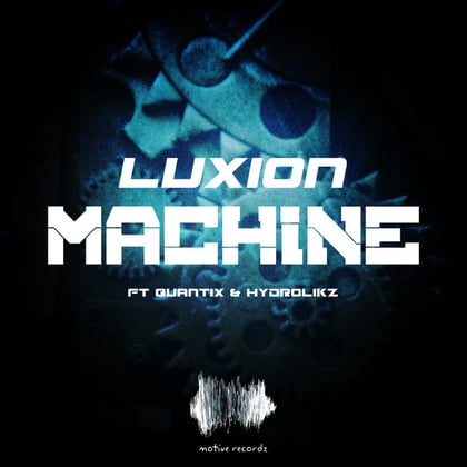 Machine album by Hydrolikz - Drum and Bass Cover Art