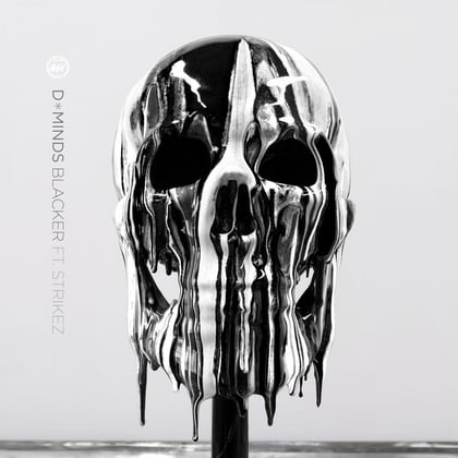 Blacker album by D*Minds - Drum and Bass Cover Art