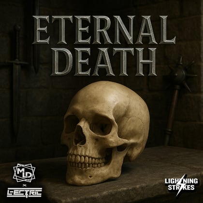 Eternal Death album by M.L.D - Drum and Bass Cover Art
