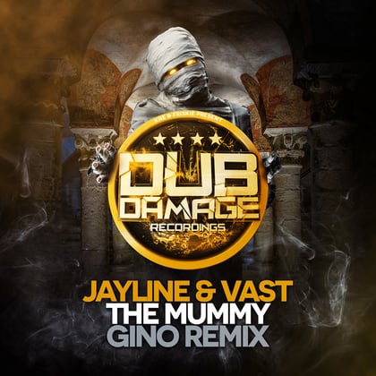 The Mummy (Gino Remix) album by Jayline - Drum and Bass Cover Art