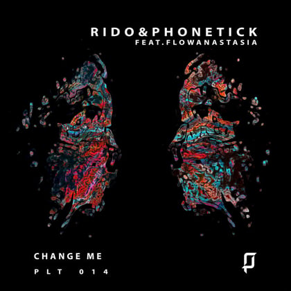 Change me album by Rido - Drum and Bass Cover Art
