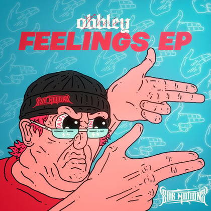 Feelings album by Obbley - Drum and Bass Cover Art