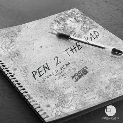 Pen 2 The Pad album by MC Spyda - Drum and Bass Cover Art