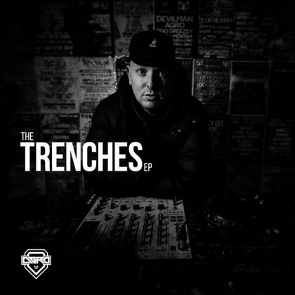 The Trenches EP album by Agro & Sammie Hall - Drum and Bass Cover Art