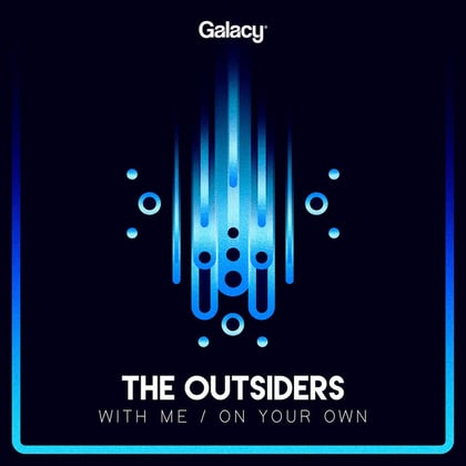 With Me / On Your Own album by The Outsiders - Drum and Bass Cover Art