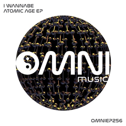 Atomic Age EP album by I Wannabe - Drum and Bass Cover Art