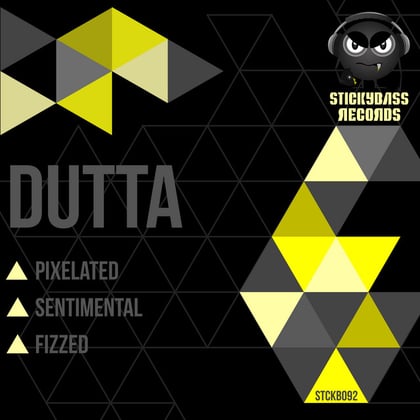 Pixelated album by Decoder & Dutta - Drum and Bass Cover Art