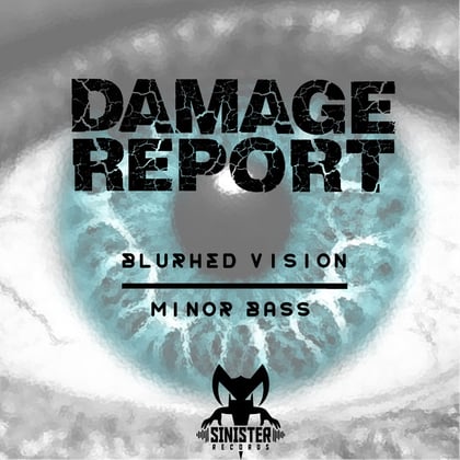 Blurhed Vision album by Damage Report - Drum and Bass Cover Art