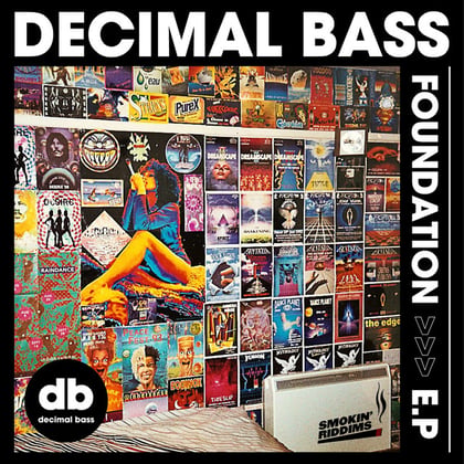 Foundation EP album by Decimal Bass - Drum and Bass Cover Art