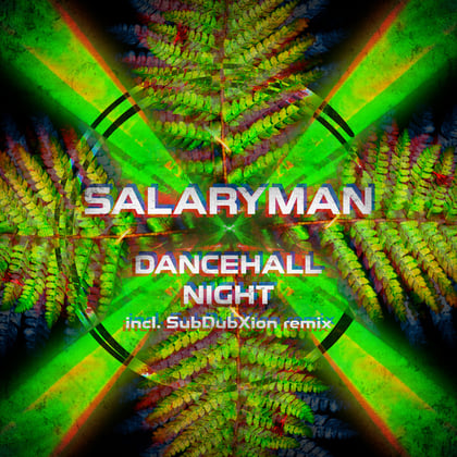 Dancehall Night album by Salaryman - Drum and Bass Cover Art