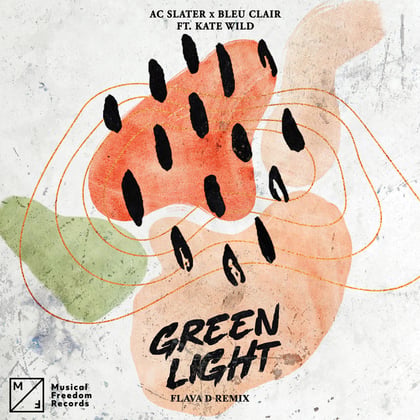 Green Light (feat. Kate Wild) [Flava D Remix] album by Flava D - Drum and Bass Cover Art