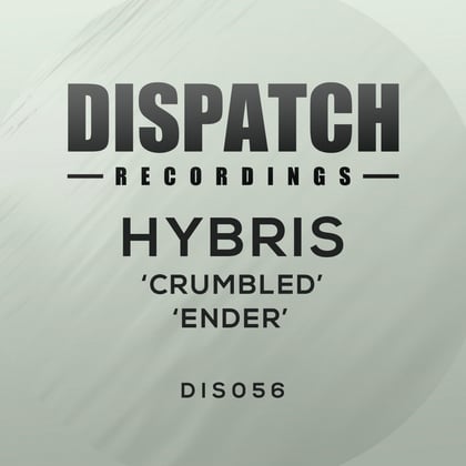 Crumbled / Ender album by Hybris - Drum and Bass Cover Art