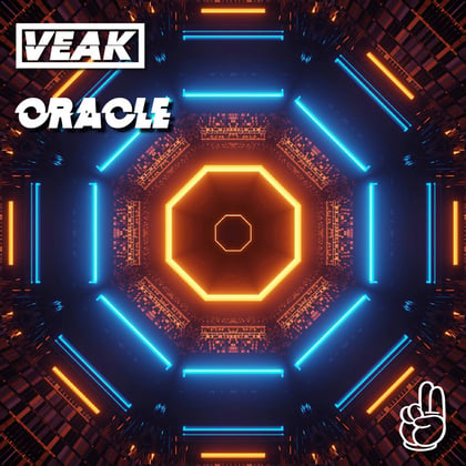 Oracle album by Veak - Drum and Bass Cover Art