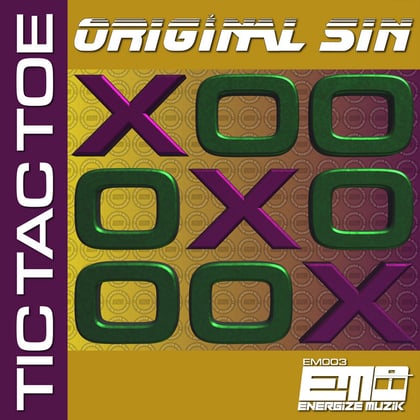 Tic Tac Toe album by Original Sin - Drum and Bass Cover Art