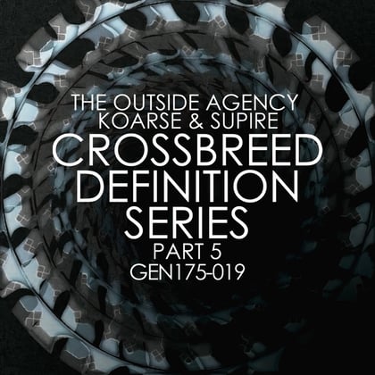 Crossbreed Definition Series Part 5 album by The Outside Agency - Drum and Bass Cover Art