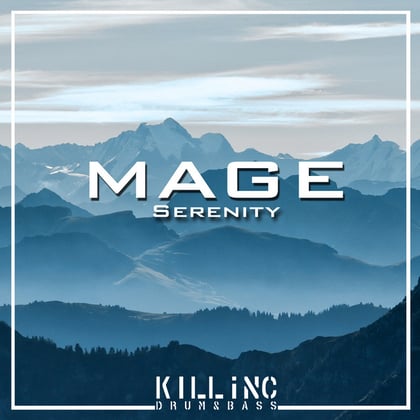 Serenity album by Mage - Drum and Bass Cover Art