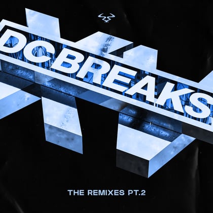 DCXV Remixes Pt. 2 album by DC Breaks - Drum and Bass Cover Art