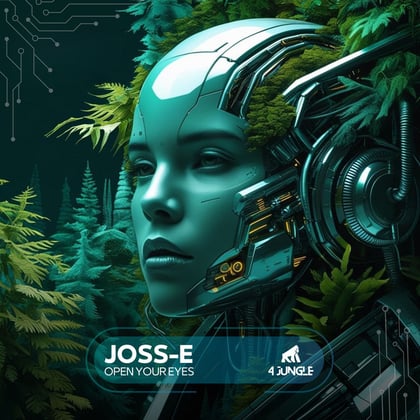 Open Your Eyes album by Joss-E - Drum and Bass Cover Art