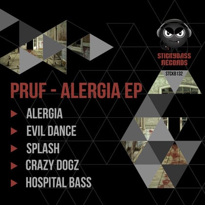 Alergia EP album by Pruf - Drum and Bass Cover Art