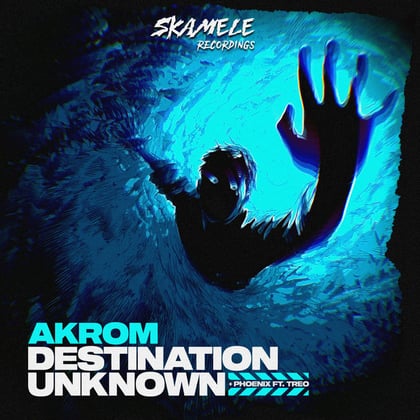 Destination Unknown / Phoenix album by Akrom - Drum and Bass Cover Art