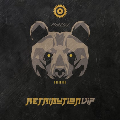 Retribution (VIP Mix) album by AKOV - Drum and Bass Cover Art