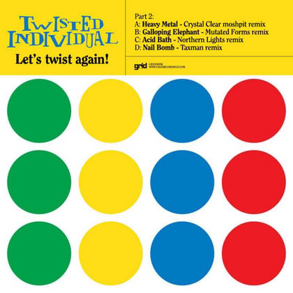 Let's Twist Again - Part 2 album by Twisted Individual - Drum and Bass Cover Art