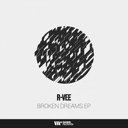 Broken Dreams album by R-Vee - Drum and Bass Cover Art