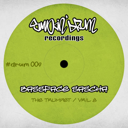 The Trumpet album by Bassface Sascha - Drum and Bass Cover Art