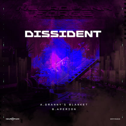 Granny's Blanket, Aperion album by Dissident - Drum and Bass Cover Art