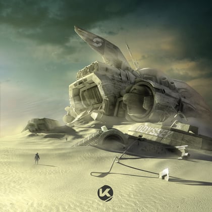 Odyssey album by The Clamps & SND - Drum and Bass Cover Art
