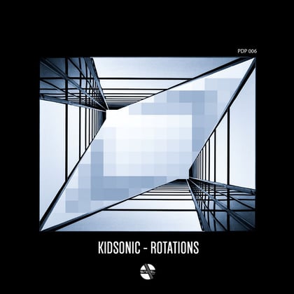 Rotations album by Kidsonic - Drum and Bass Cover Art