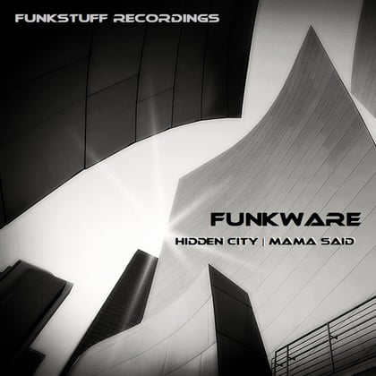 Hidden City album by Funkware - Drum and Bass Cover Art