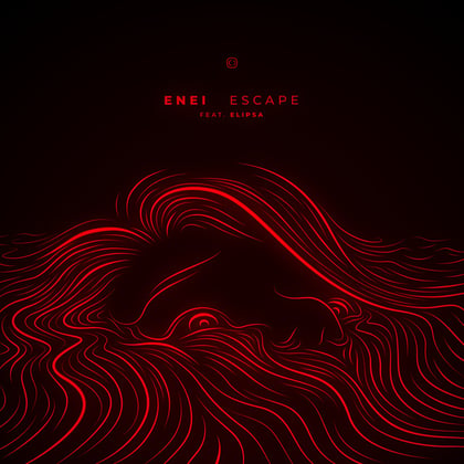Escape album by Enei & Elipsa - Drum and Bass Cover Art