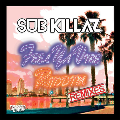 Feel Ya Vibe (Heist Remix) / Riddim (Code Red Remix) album by Sub Killaz, Heist & Code Red - Drum and Bass Cover Art