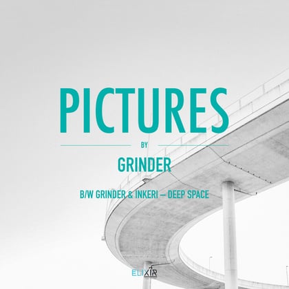 Pictures album by Grinder - Drum and Bass Cover Art